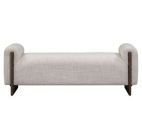 Sierra Sand Upholstered 60" Accent Bench
