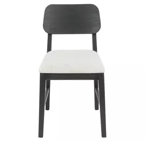 Deaven Black Upholstered Dining Chair Set of 2