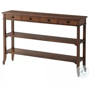 Luberon Light Distressing 54" Rectangular Console Table