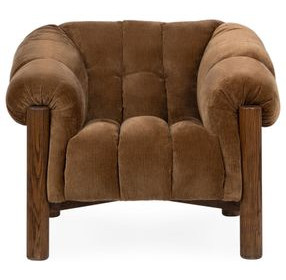 Sansa Bronze Upholstered Accent Chair