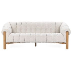 Sansa Cream 86" Sofa