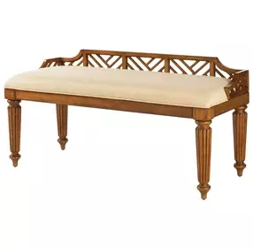 Island Estate Plantain Upholstered 58" Bed Bench