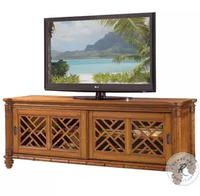 Island Estate Plantation Brown Nevis TV Stand