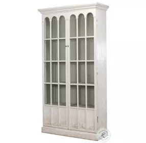 Edgar Allan Whitewash Bookcase