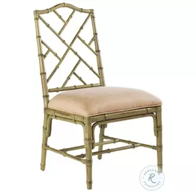 Island Estate Golden Sand And Cilantro Green Ceylon Side Chair