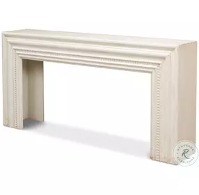 Mantel Antique White Console