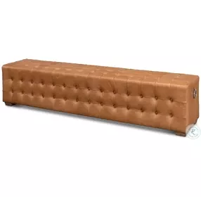 Beam Light Brown Bench