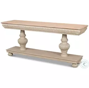 Hugo Stone Grey And Natural Console