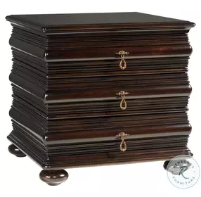 Royal Kahala Dark Coffee Black Sands Lamp Table