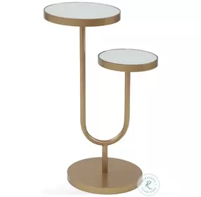 High Low Gold Scatter Table