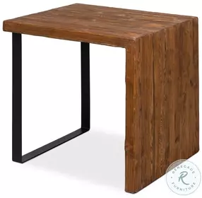 Kai Natural Aged Pine Side Table