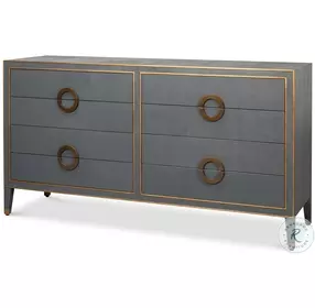 Gabriella Grey 8 Drawer Chest