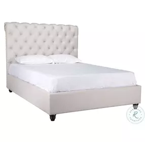 Doheney Gray California King Upholstered Platform Bed