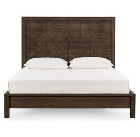 Santa Clara Toasted Brown King Panel Bed