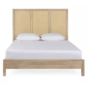 Jensen Meadow Taupe King Panel Bed
