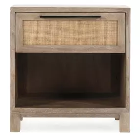 Jensen Meadow Taupe 1 Drawer Nightstand