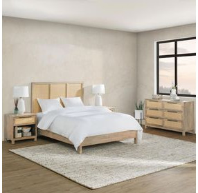 Jensen Meadow Taupe Panel Bedroom Set