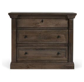 Adelaide Cocoa Brown 3 Drawer Nightstand