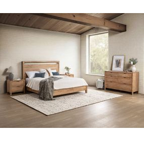 Laguna Natural Maple Panel Bedroom Set