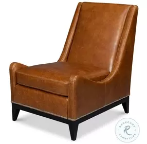 Brandy Cuba Brown Accent Chair