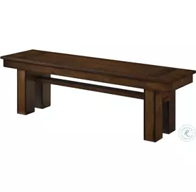 Sedley Walnut 58" Bench