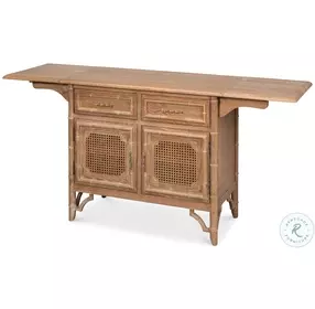 Brighton Brown Drop Leaf Cabinet