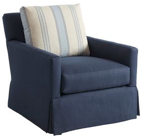 Harlow Blue Upholstered Chair