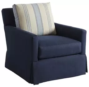 Harlow Blue Upholstered Chair