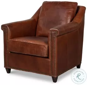 Vandike Newark Brown Arm Chair