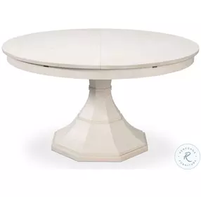 Giselle Working White Large Extendable Dining Table
