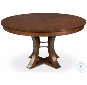 Tower Dark Walnut Extendable Dining Table