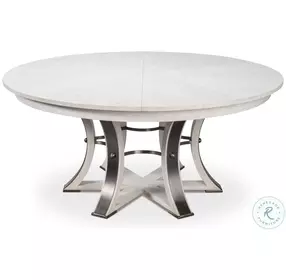 Tower Working White Extendable Dining Table
