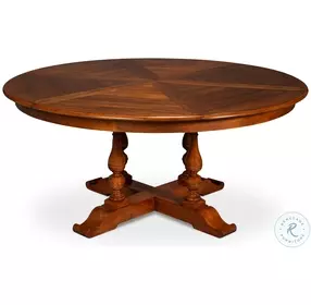 Walnut Old World Walnut Medium Extendable Dining Table
