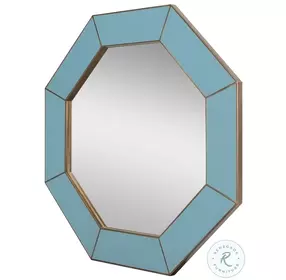 Eleanor Chambray Blue Mirror
