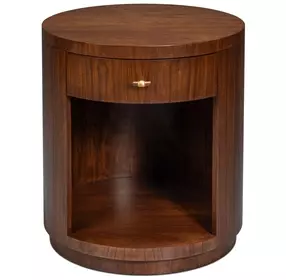 Vero Brown Round Side Table