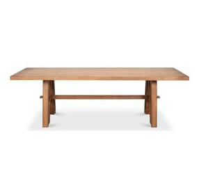 Miner's Camp Natural 98" Rectangular Dining Table