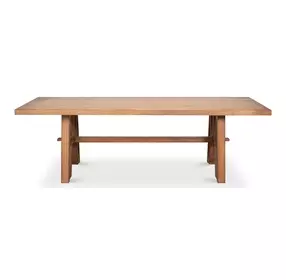 Miner's Camp Natural 98" Rectangular Dining Table