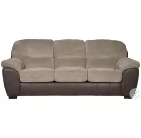 McMahon Bark 96" Sofa with Drop Down Table