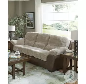 McMahon Bark Sofa with Drop Down Table
