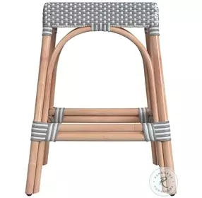 Robias Grey Counter Height Stool