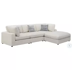 Serene Beige 4 Peice Sectional
