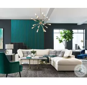 Serene Beige 5 Peice Sectional