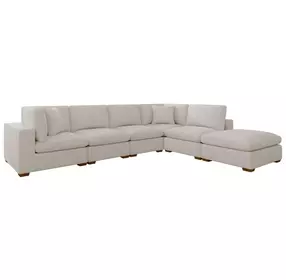 Lakeview Ivory 6 Piece Modular Sectional