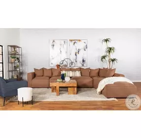 Jennifer Terracotta Modular Sectional