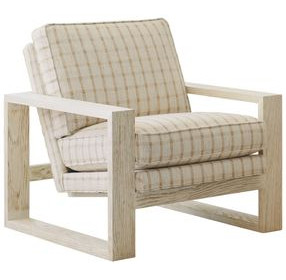 Thaynes Beige Upholstered Chair
