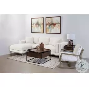 Geneva Sand Chaise Sectional