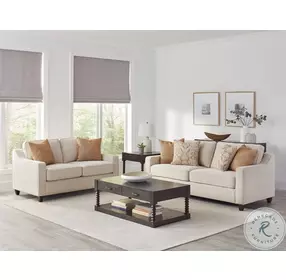 Christine Beige Living Room Set
