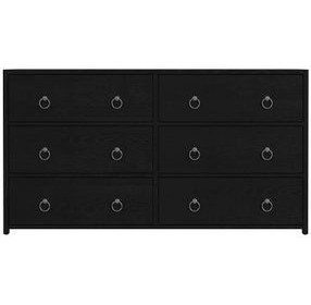 Lark Black 34" Rectangular 3 Drawer Dresser From Bernhardt Furniture |  Coleman Furniture