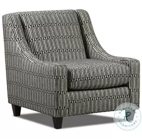 Ripple Lodge Ebony Slope Arms Accent Chair