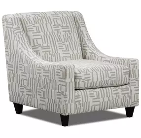 Turley Pearl Beige Upholstered Accent Chair